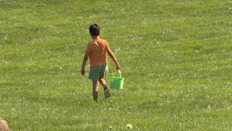 Cornerstone Church Hosts Successful Easter Egg Hunt, Filling Baskets with Joy