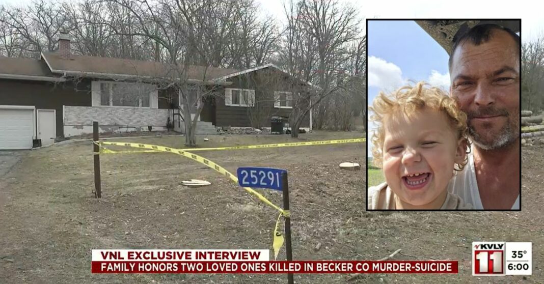 Dad shot 3-year-old son in the back while he was asleep then turned the gun on himself after lying next to dead boy: Family
