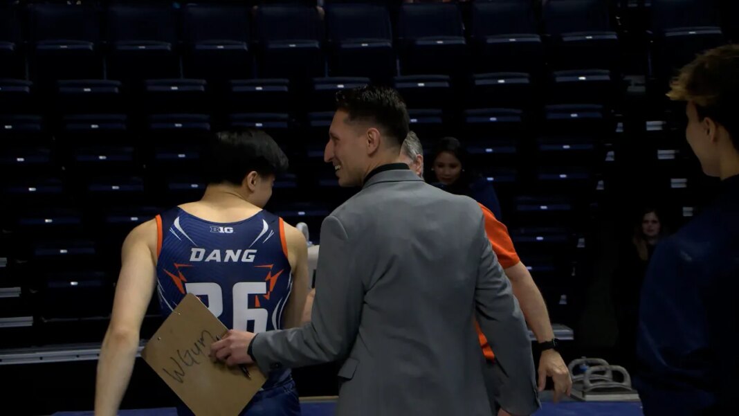 Dang’s meet-high pommel routine secures Illinois’s spot in Super Six