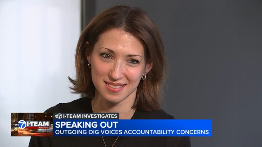 Deborah Witzburg sits down for interview before her last day as Chicago inspector general in Mayor Brandon Johnson administration