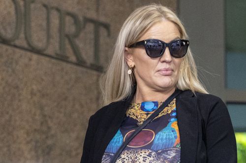 Socialite Brynne Edelsten Brynne Edelsten faces charges of trafficking a commercial quantity of methamphetamine. Seen here arriving at the Melbourne Magistrates Court. 21st April 2026. Photo by Jason South