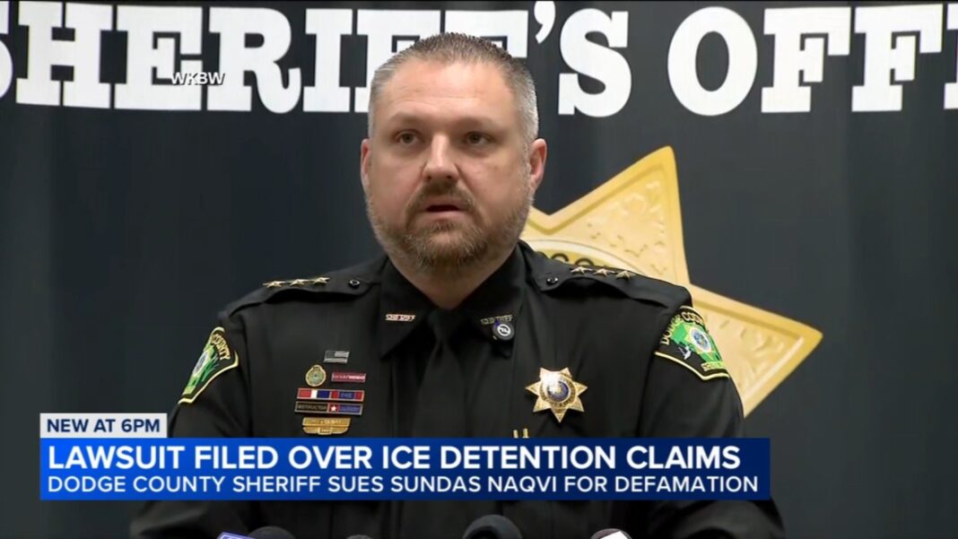 Dodge County, Wisconsin Sheriff Dale Schmidt files defamation lawsuit against Sundas 'Sunny' Naqvi after detention claims