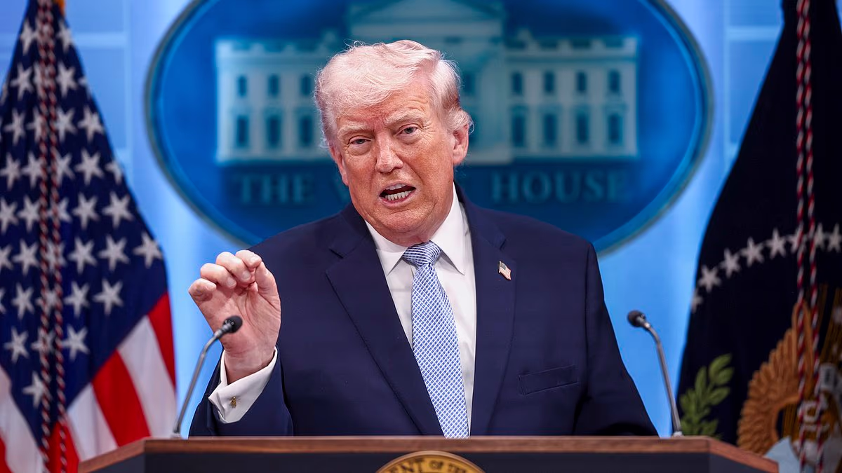 Donald Trump celebrates 'big day for World Peace'