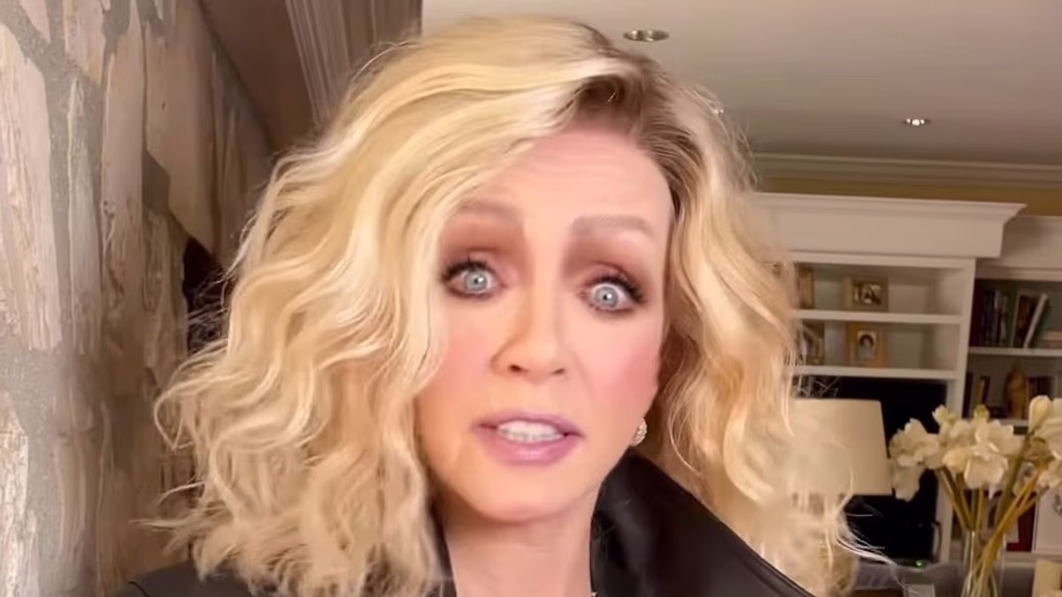 Donna Mills mocks critics who complain she uses 'too much makeup'