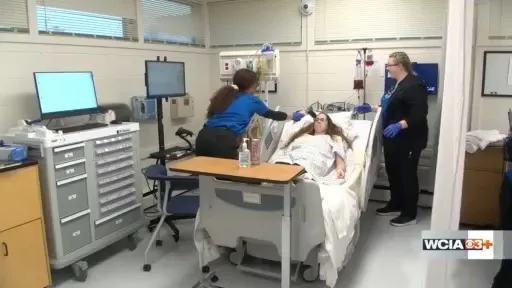 EIU student nursing simulation puts future medical leaders to the test