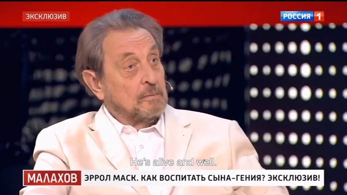 Elon Musk's father insists Epstein is alive