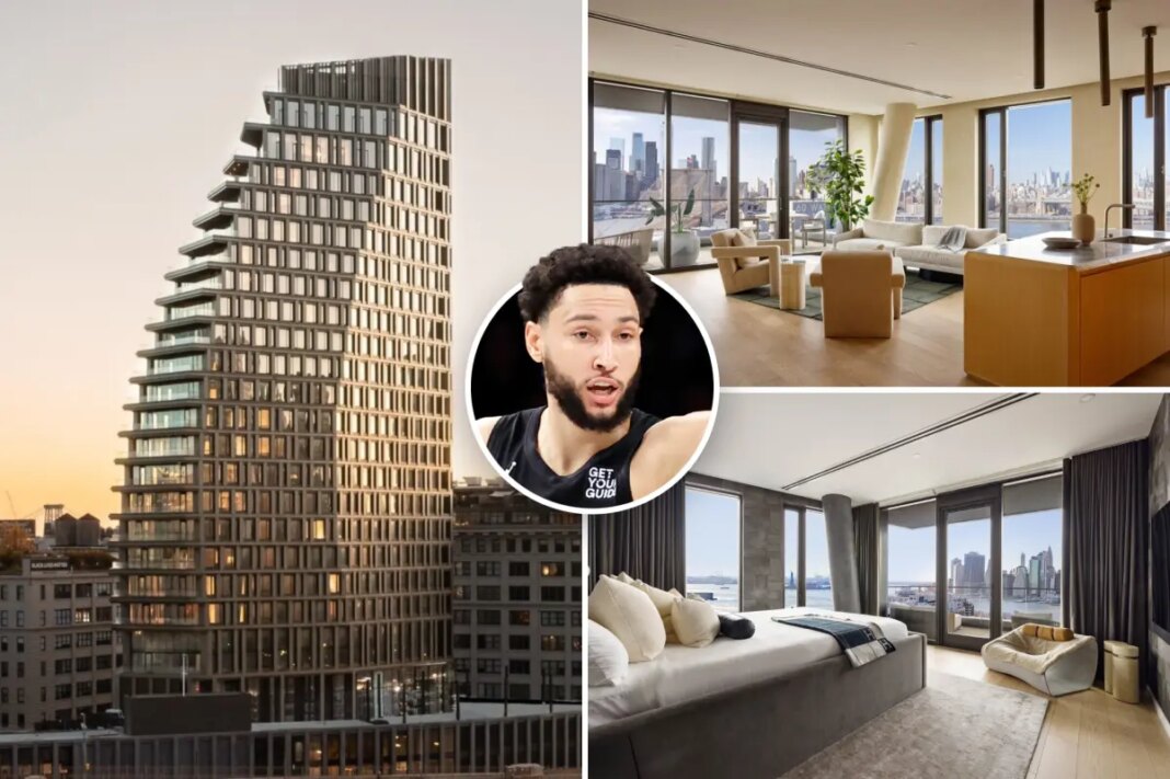 Ex-Brooklyn Net Ben Simmons putting Dumbo apartment back on the market for $15M after failing to sell it last year