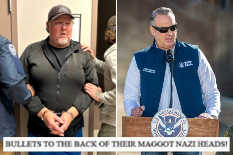 Federal Authorities Arrest Convicted Murderer for Threats Against ICE Agents, Calling Them ‘Nazi Maggots
