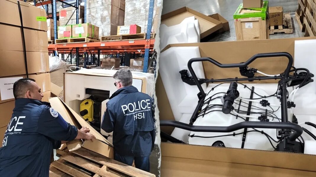 Fifteen industrial spray drones capable of dispersing chemicals recovered by feds weeks after New Jersey theft