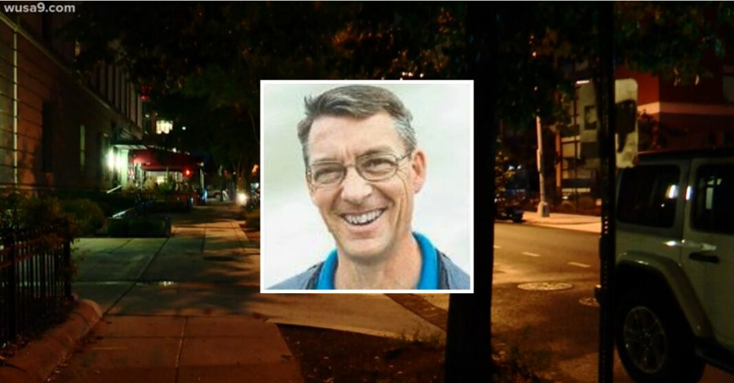 Former Peace Corps volunteer, father of 2 caught in hail of 45 bullets while walking on the street after dinner with wife and friends