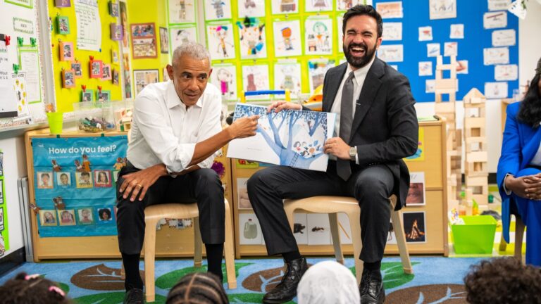 Barack Obama Meets with NYC Mayor Zohran Mamdani Ahead of Preschool Reading Event
