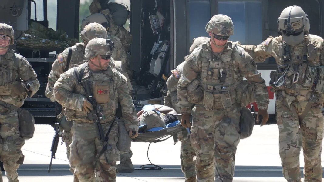 Fort Hood soldiers shift to underground training to prepare for battlefield medical care