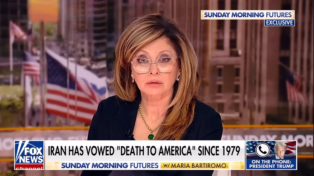 Fox News host Maria Bartiromo's eyebrows shoot skywards as Trump makes VERY grim prediction about soaring gas prices