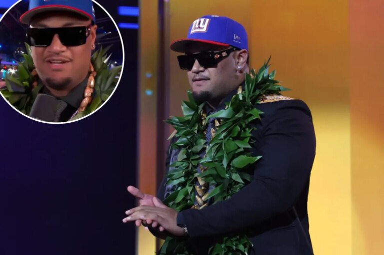 Future NFL Star Francis Mauigoa Sends Bold Message to Giants’ QB Jaxson Dart Ahead of 2026 Draft
