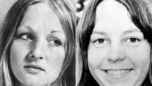 Melbourne teenager Robin Hoinville-Bartram, left, and her friend Anita Cunningham.