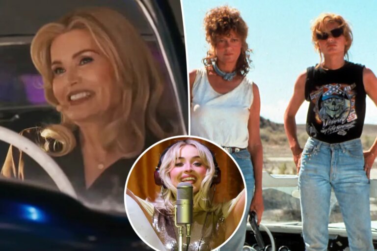 Geena Davis Joins Sabrina Carpenter for an Epic ‘Thelma & Louise’ Tribute at Coachella 2023