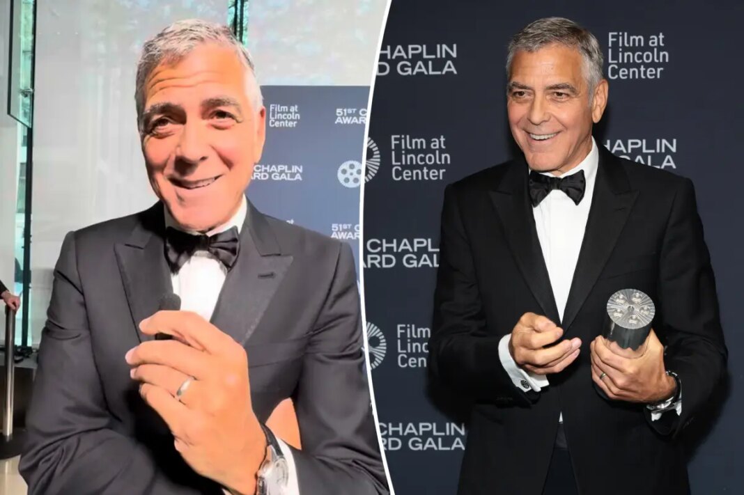 George Clooney, 64, reveals he's slowing down