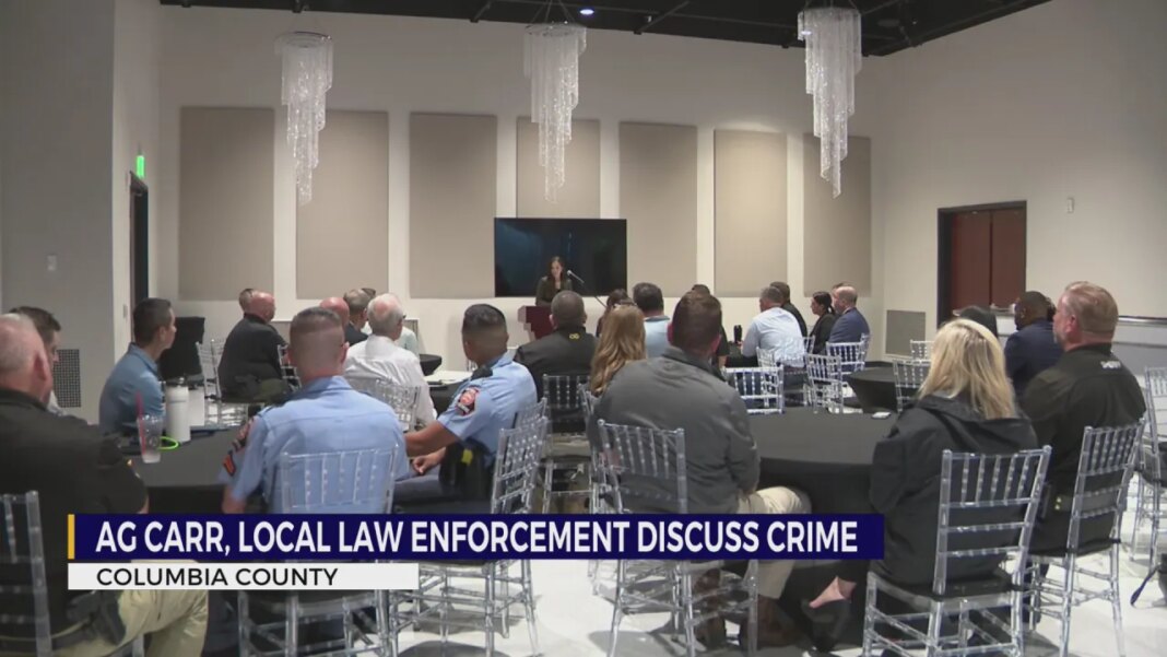 Georgia AG Chris Carr hosts law enforcement roundtable in Columbia County