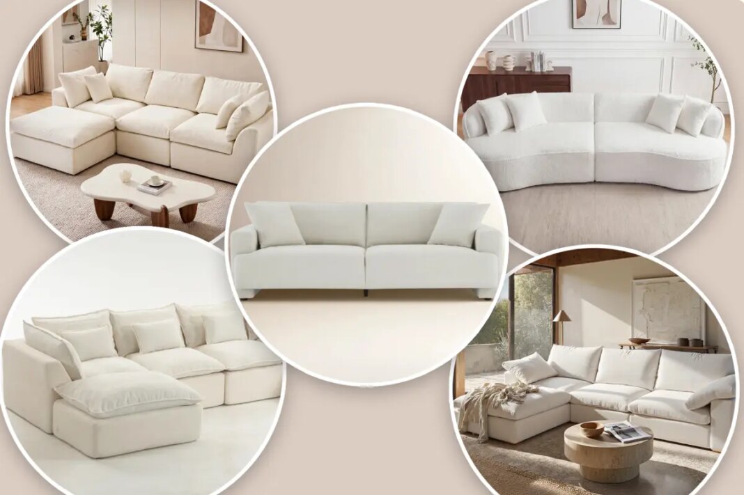 Get the celeb-loved cloud couch look for less at Wayfair’s Way Day sale