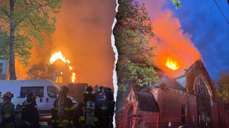 Massive Fire Sweeps Through Iconic NYC Church, Injuring Six Firefighters