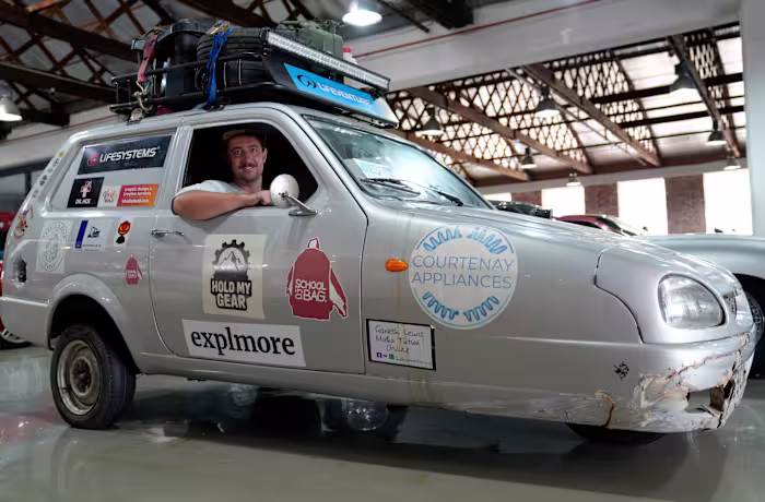 How Sheila the three-wheeler dodged danger on a record 14,000-mile journey to tip of South Africa