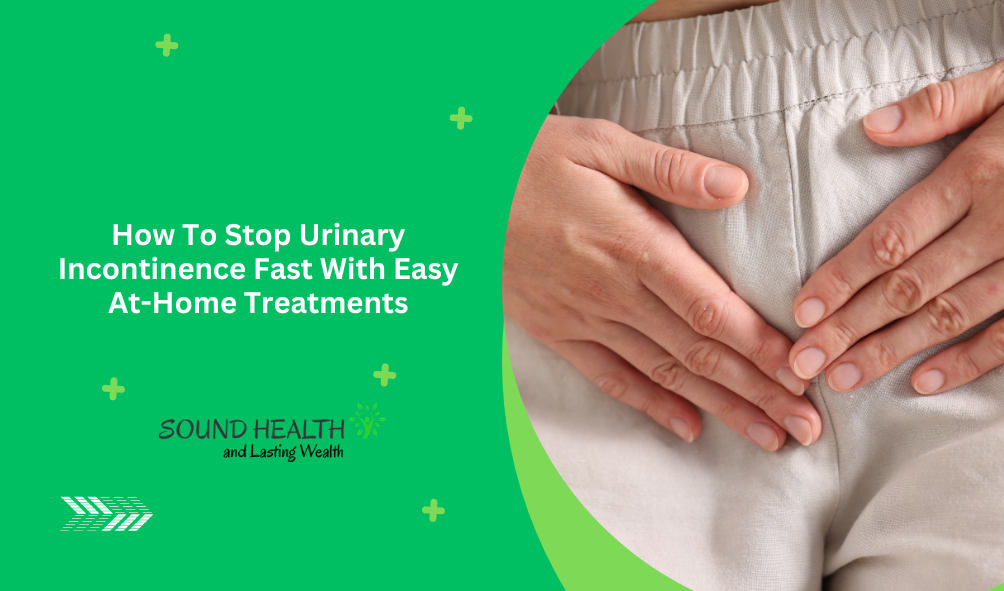 How To Stop Urinary Incontinence Fast With Easy At-Home Treatments