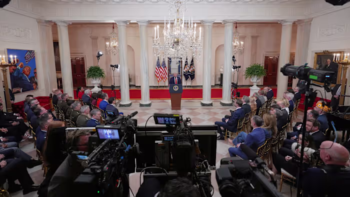 Iran fires missiles at Israel and Gulf neighbors as Trump talks of winding down Mideast war