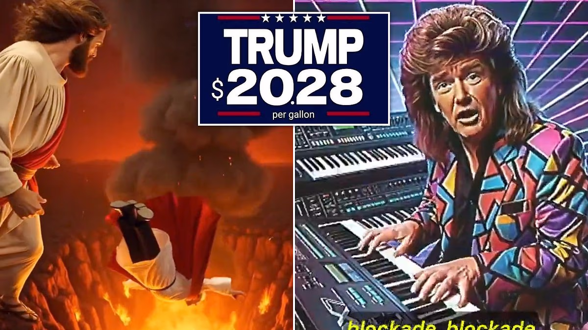 Iran's jaw-dropping 'slopaganda' that's humiliating Trump