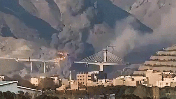 Iran’s Iconic Bridge Falls Amid Alleged US Airstrikes; Tensions Rise with American Allies