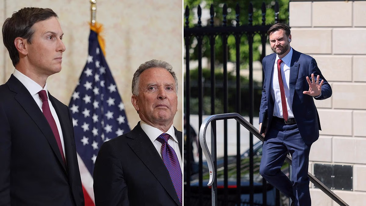 JD Vance sidelined for Iran peace talks