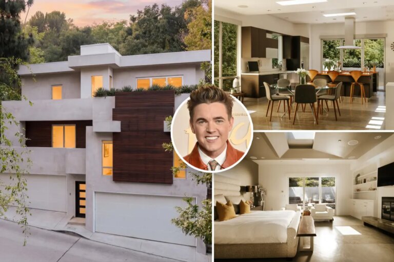 Jesse McCartney Lists Stunning, Sunlit LA Home for $2.79M with Elegant Decor