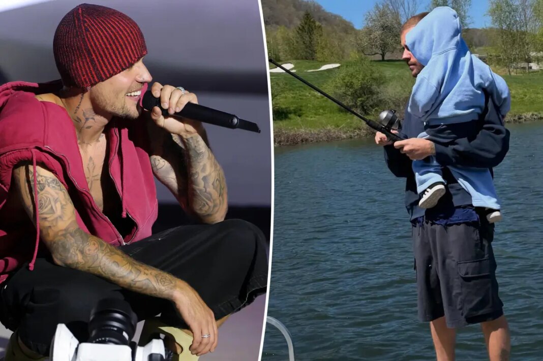 Justin Bieber shares sweet fishing moments with son Jack Blues after $10M Coachella performances
