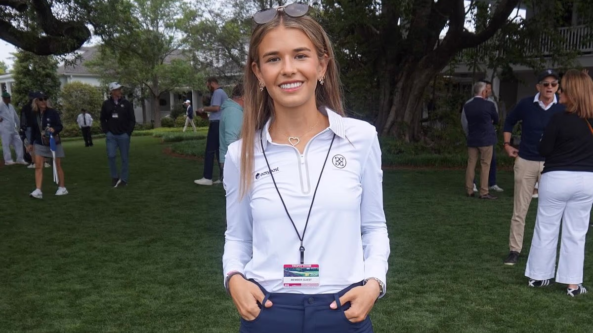 Kai Trump Captured with Golfer Bryson DeChambeau During Masters Tour Visit