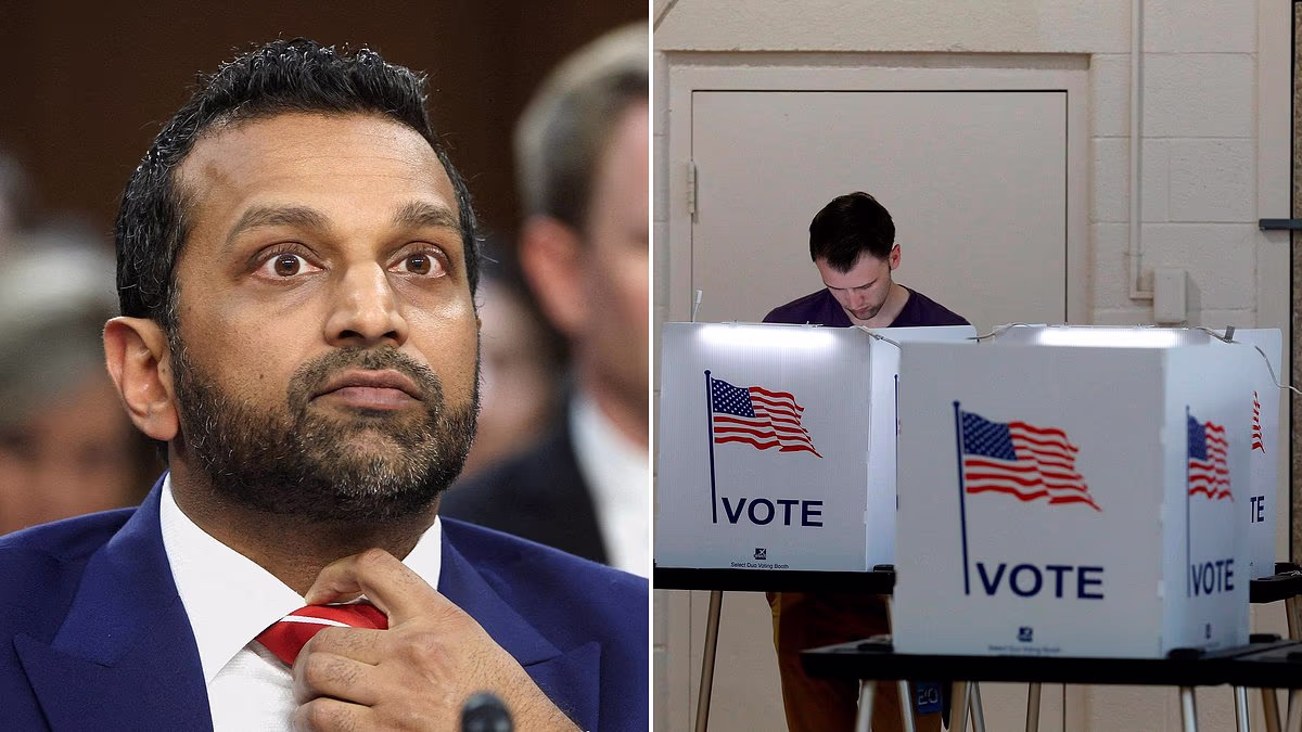 Kash Patel 'promises' arrests for 2020 rigged election conspiracy