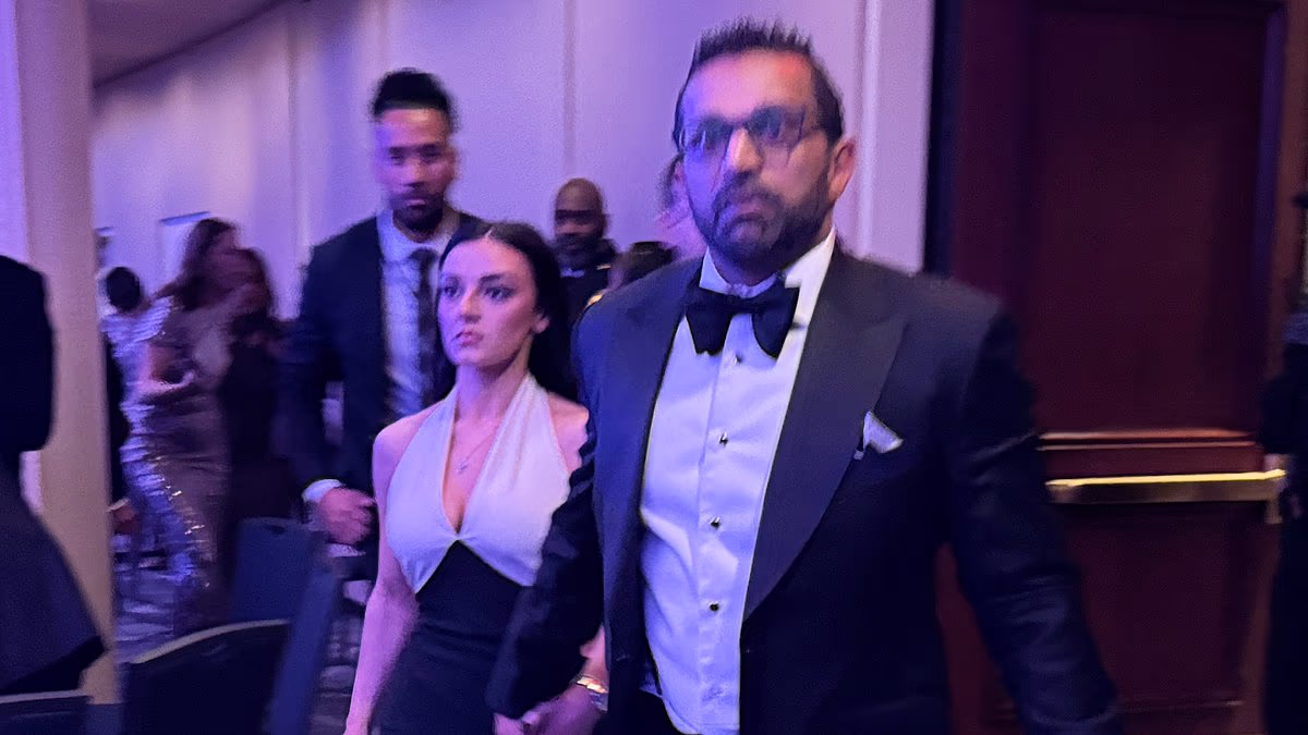 Kash Patel's reaction to White House Correspondents' Dinner shooting