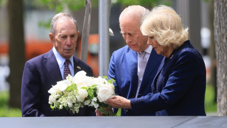 King Charles III and Queen Camilla Begin New York Visit with 9/11 Memorial Tribute