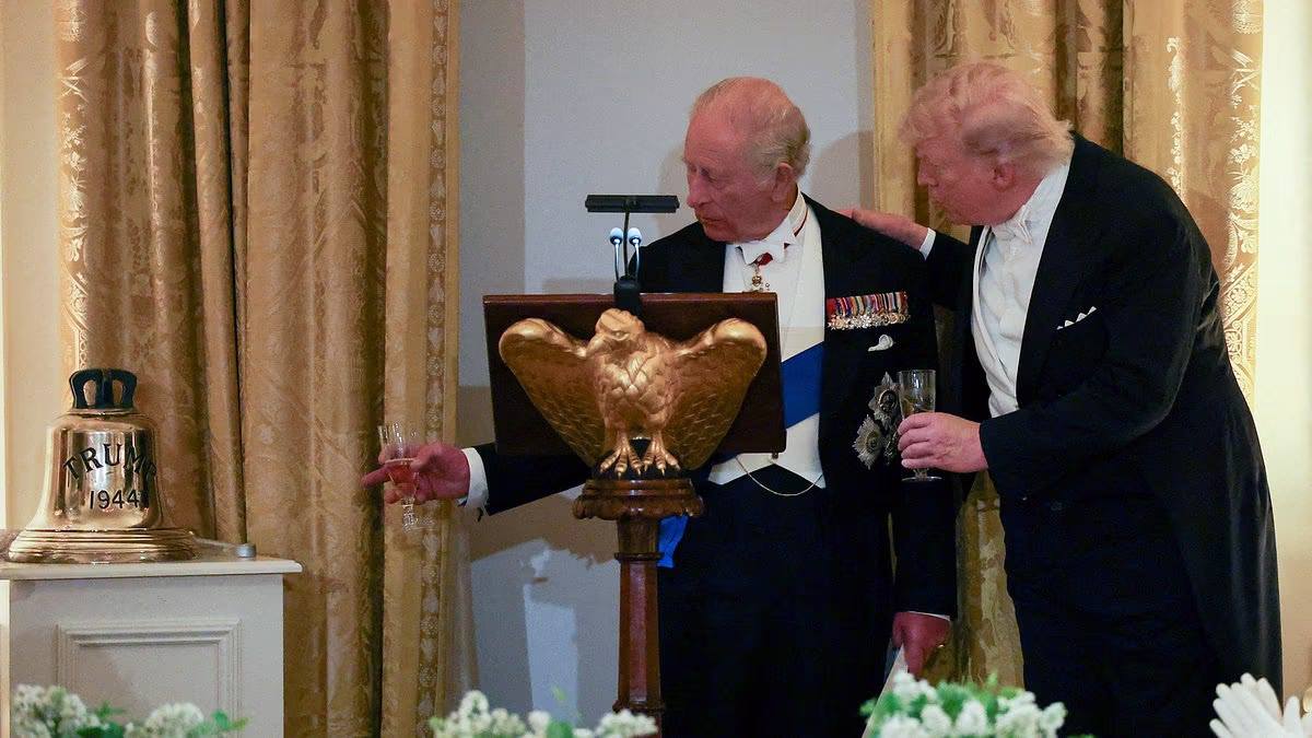 King Charles gifts Trump treasured item with serendipitous name