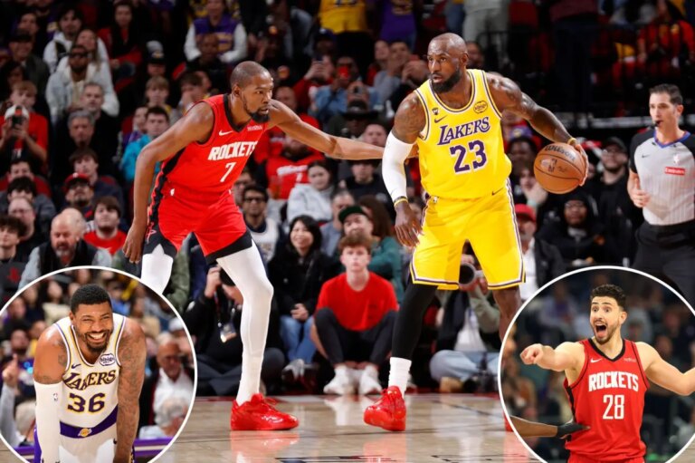 Lakers Gear Up for High-Stakes NBA Playoff Clash Against Houston Rockets