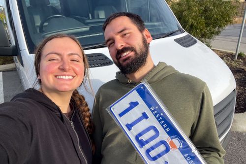 Lydia and Wehan living on the road