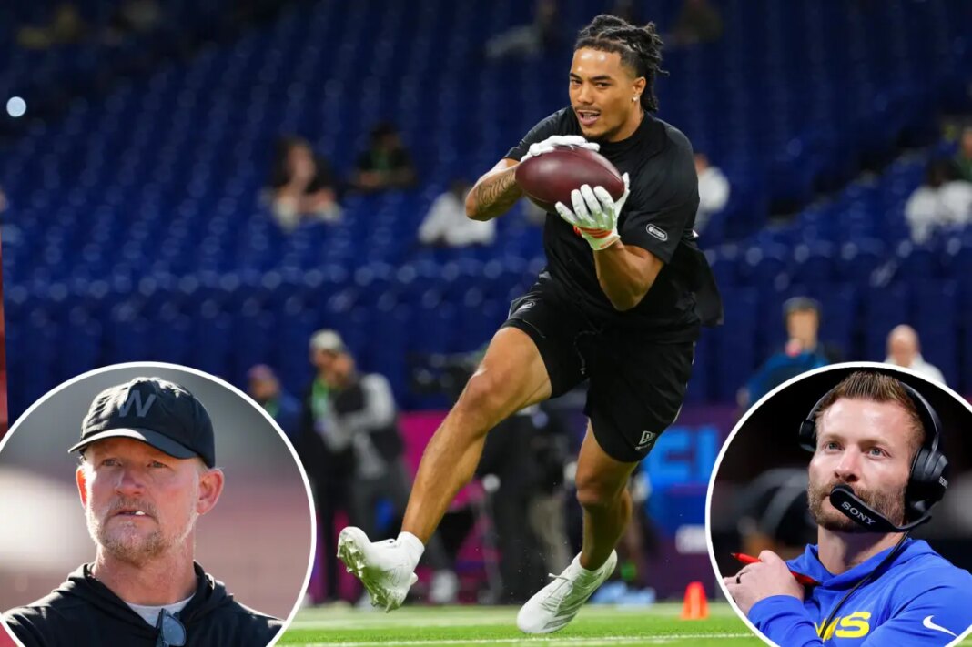 Makai Lemon, USC receiver, hopes to catch on with Rams in NFL draft