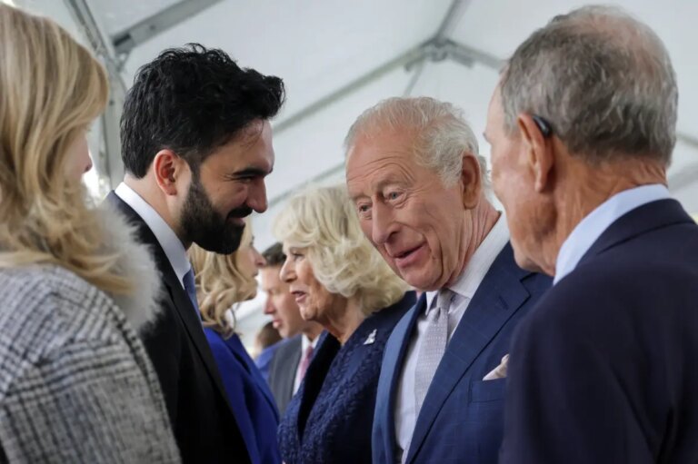 Mamdani’s Controversial Behavior Sparks Debate During Royal Meeting with King and Queen