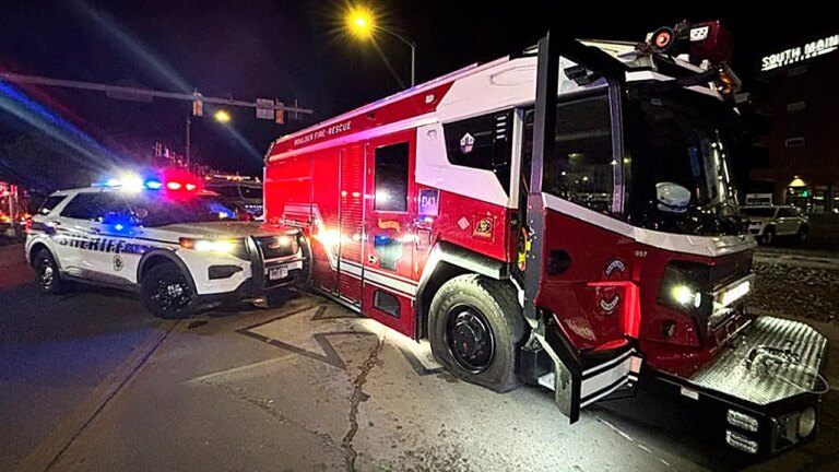 Recently Released Man Allegedly Hijacks Fire Truck Parked Outside Colorado Jail