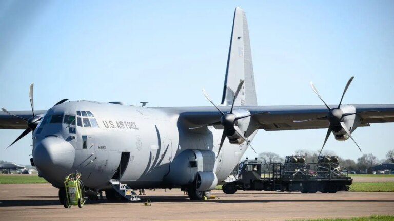 Shocking Security Breach: Man Wields Hatchet on US Military Plane in Ireland