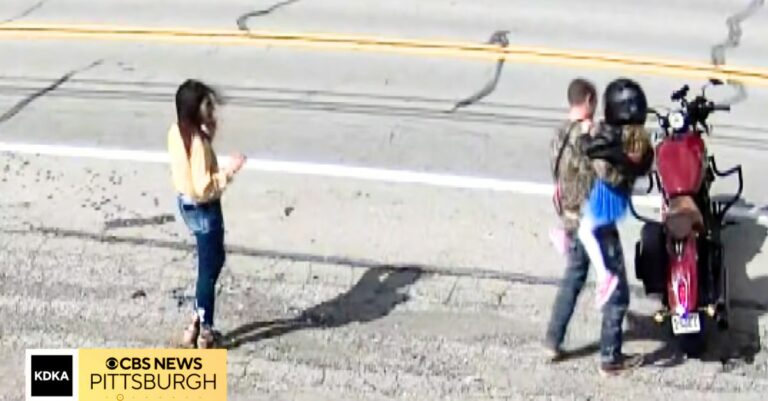 Shocking Incident: Father Crashes Motorcycle with Young Daughter on Gas Tank – Police Report