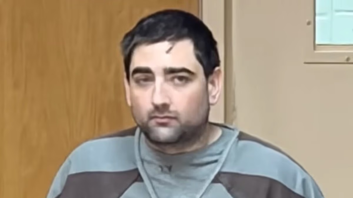 Man who 'invaded family home' smirks as claims take dark twist