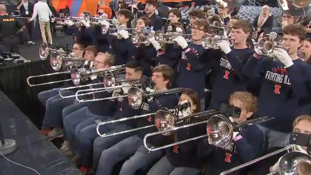 March Madness: Illinois team, fans make final preparations for Indianapolis Final Four NCAA basketball tournament game vs. UConn