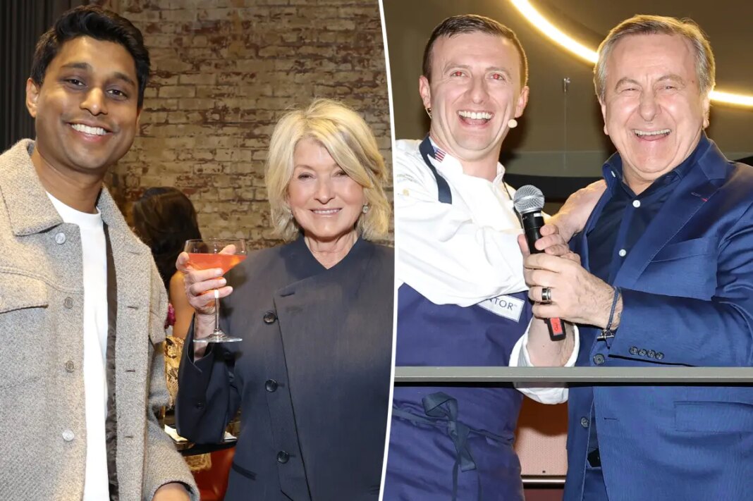 Martha Stewart leaves top New York chefs ‘gushing over her’ at party