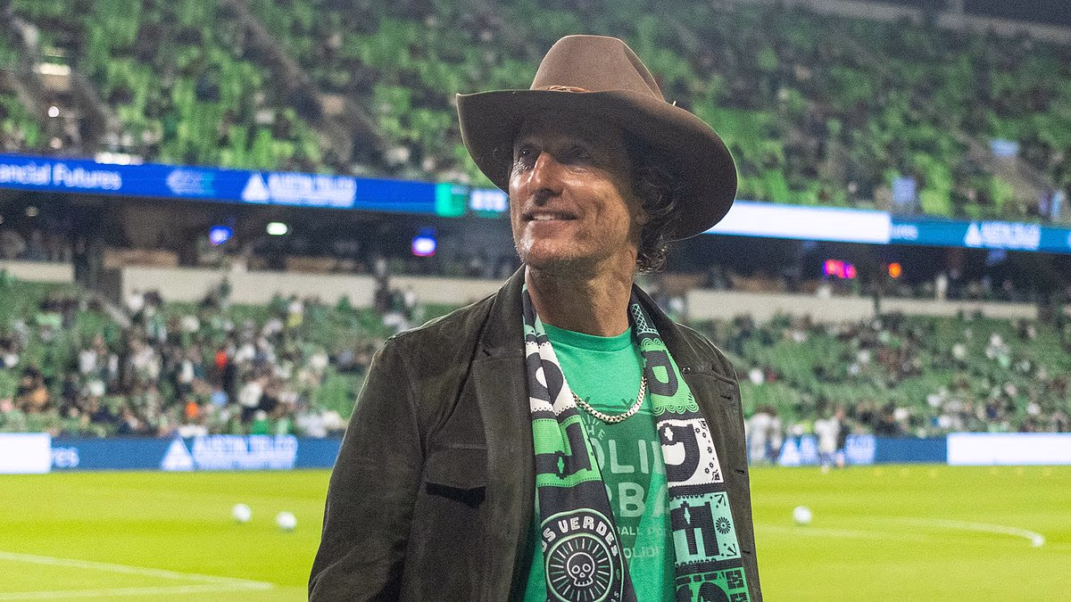 Matthew McConaughey praises David Beckham for 'supercharging soccer'