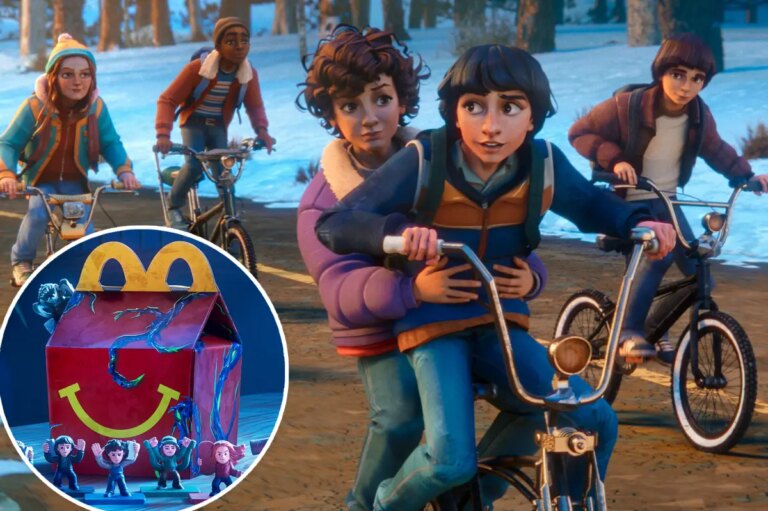 McDonald’s Unveils ‘Stranger Things’ Themed Happy Meals: A Nostalgic Treat for Fans