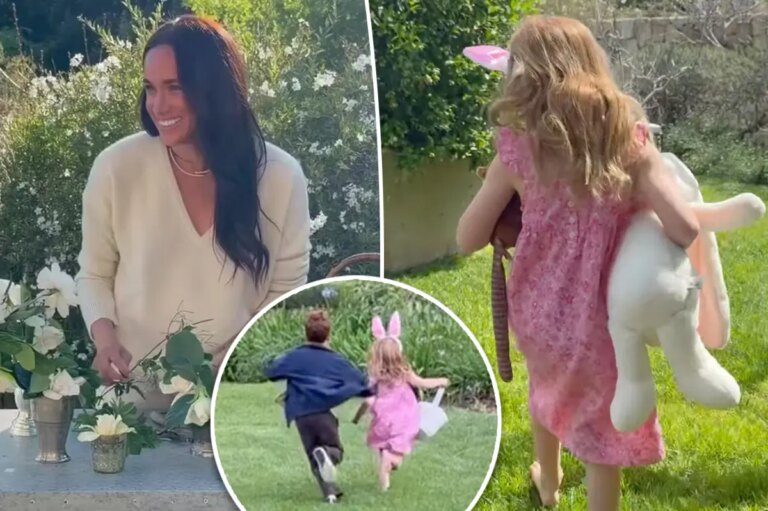 Meghan Markle Offers a Glimpse into Prince Archie and Princess Lilibet’s Easter Celebrations: Bunny Ears, Egg Hunts, and More